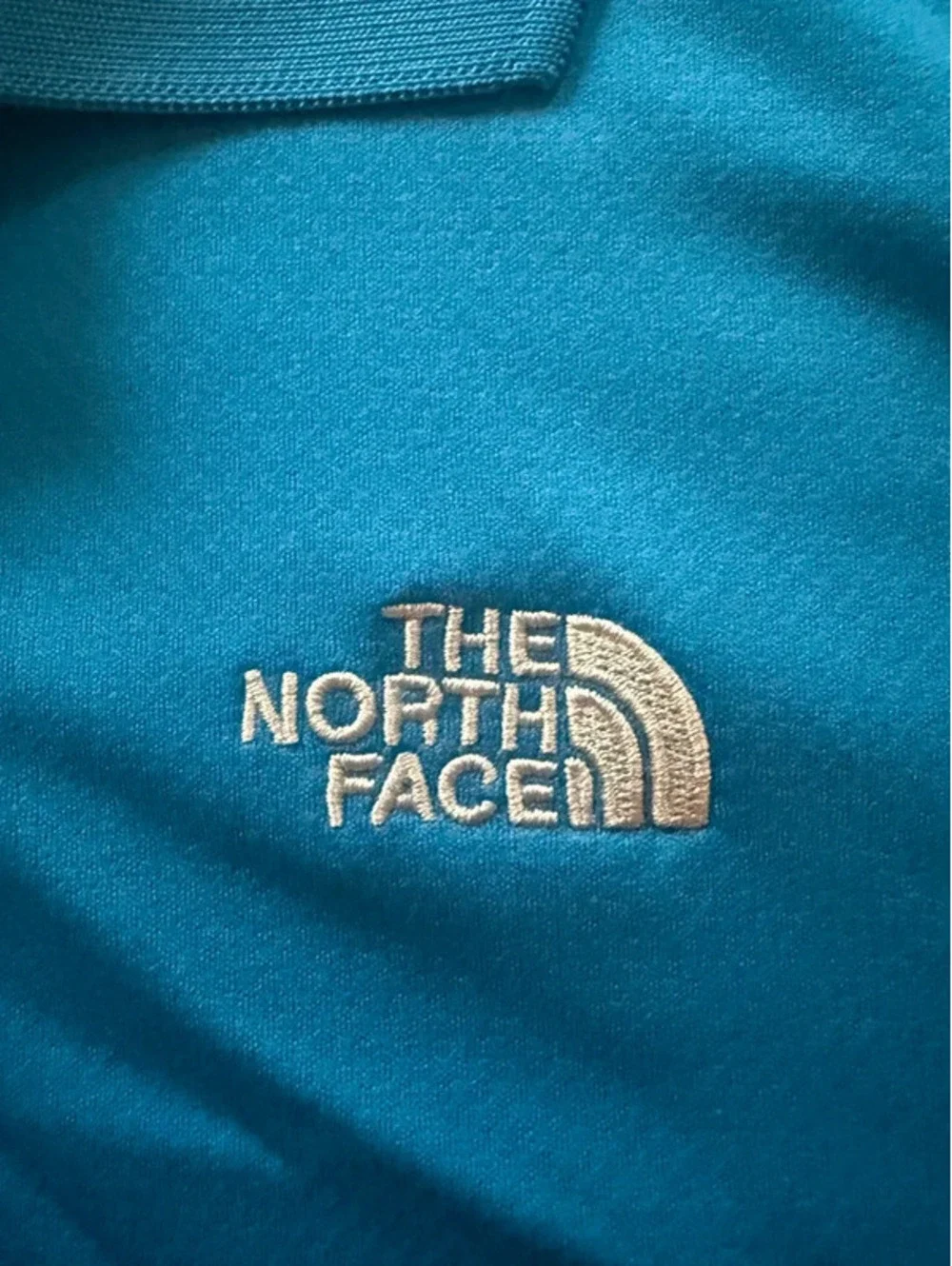 The north face, men’s size L  1/4 snap performance polo